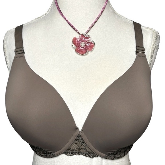 SOMA Bra Memorable Full coverage Lace Underwire Hook n eye closure 38DDD/38F - Picture 1 of 10